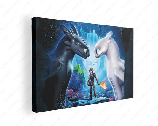 How to Train Your Dragon Hidden World canvas print