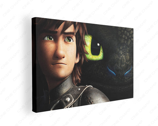 How to Train Your Dragon canvas print wall art