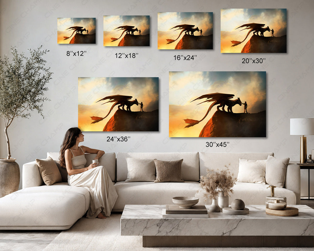 How to Train Your Dragon collector artwork
