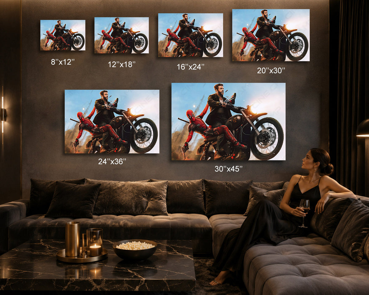 Hugh Jackman Wolverine Movie Wall Art