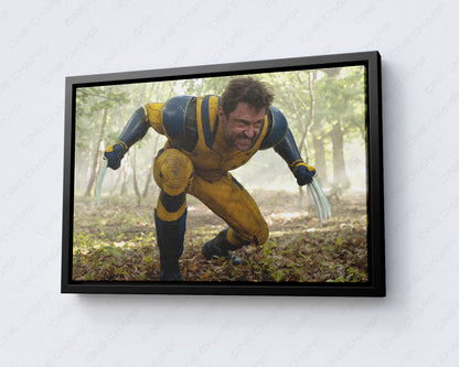 Hugh Jackman Wolverine Poster Canvas