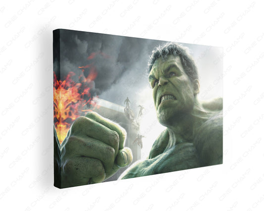 Hulk Marvel canvas wall art