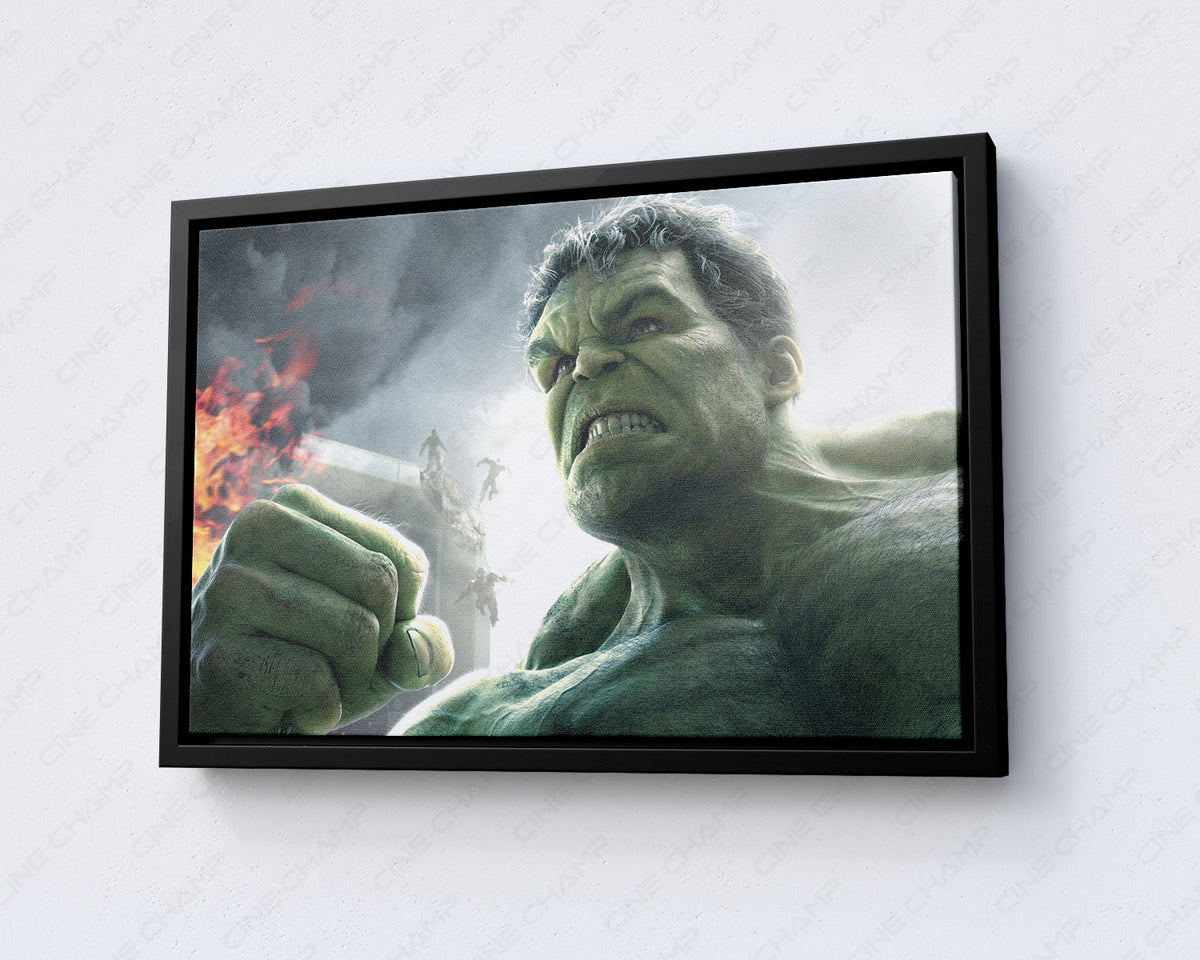 Hulk canvas for gaming room