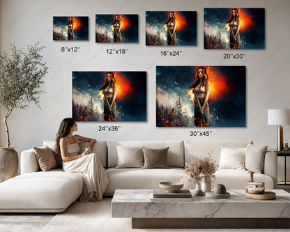 Hunting Grounds collector canvas artwork