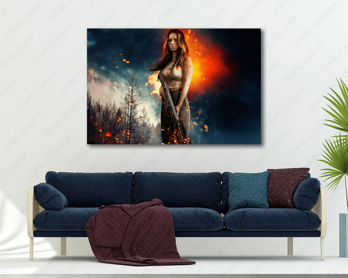 Hunting Grounds movie canvas print