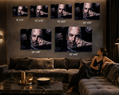 Hutch Mansell Action Film Canvas Artwork