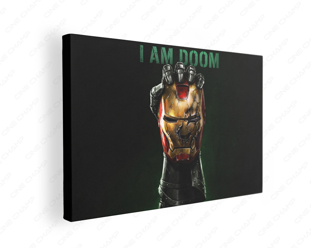 I Am Doom canvas wall art