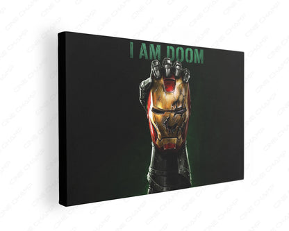 I Am Doom canvas wall art