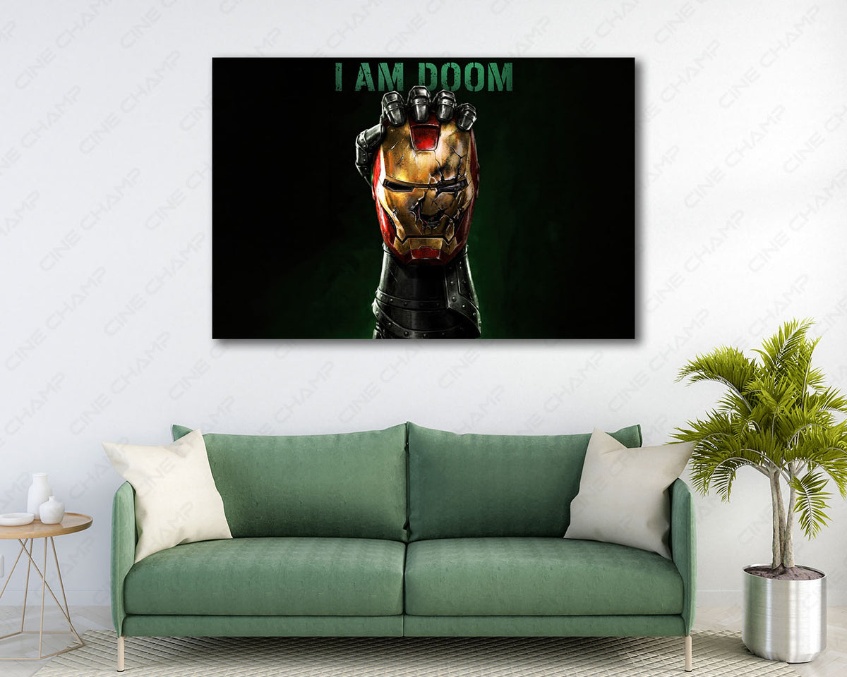 I Am Doom superhero artwork