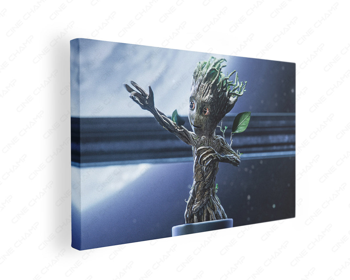 I Am Groot Marvel canvas wall art