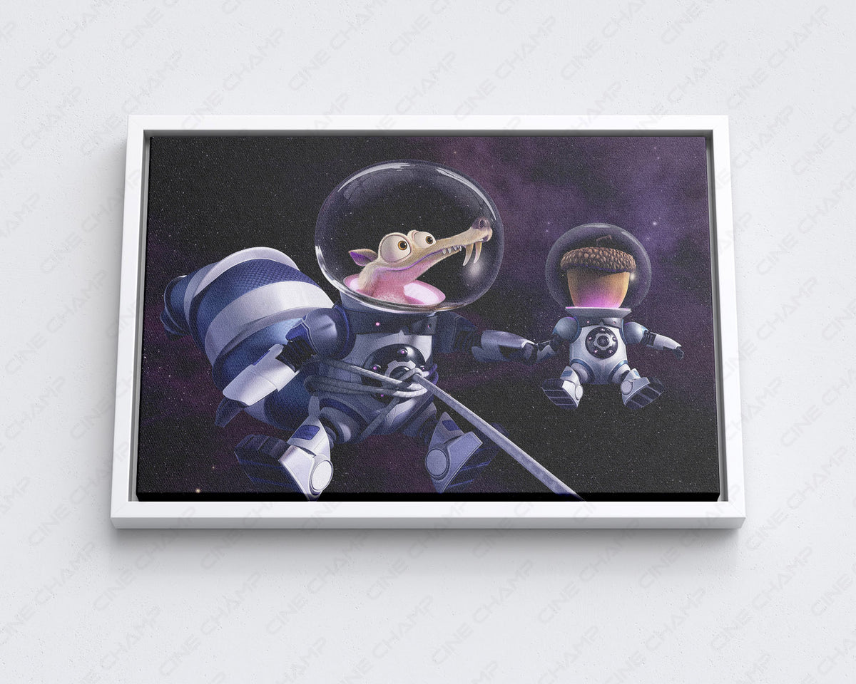 Ice Age Movie Poster Canvas