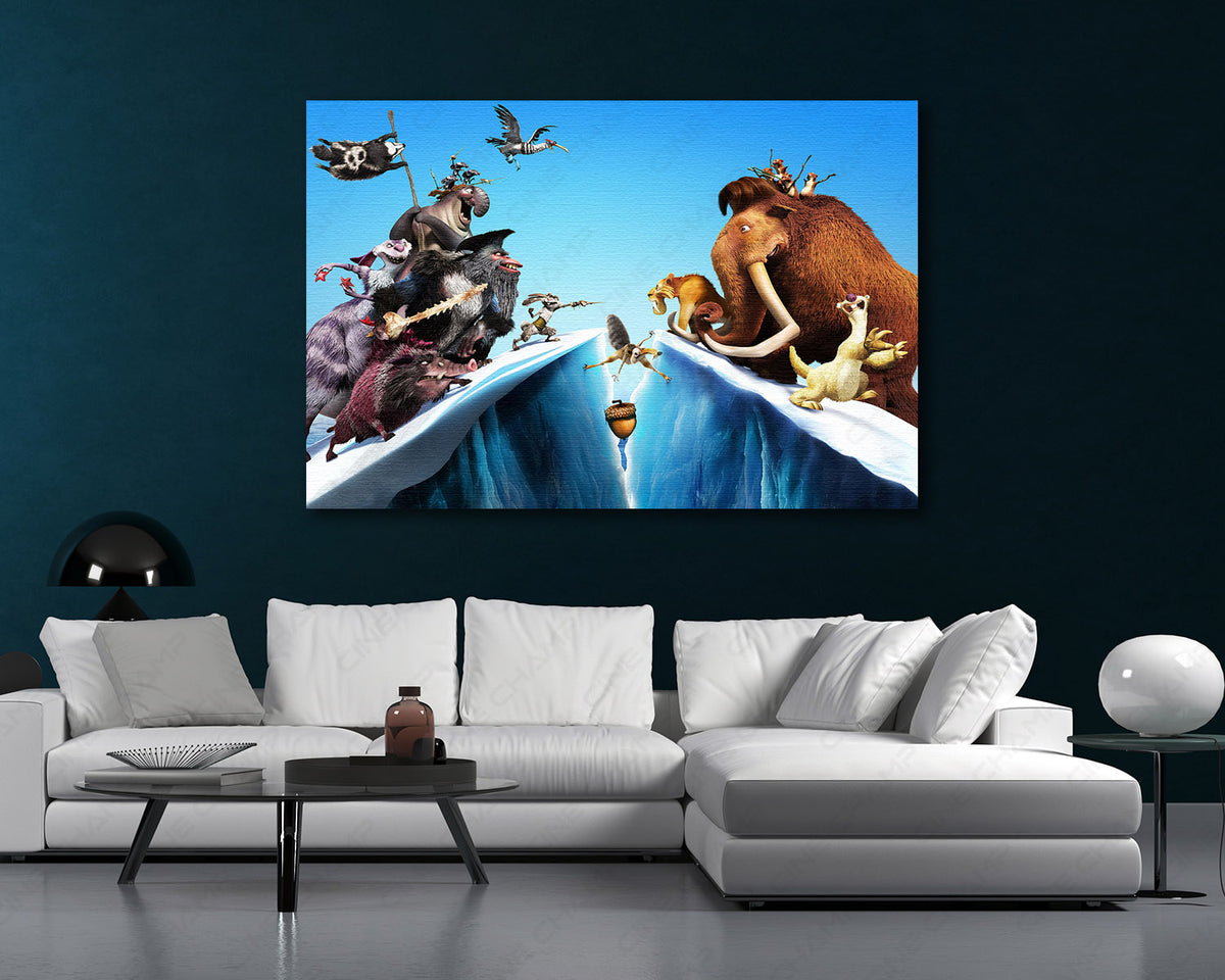 Ice Age canvas for kids room