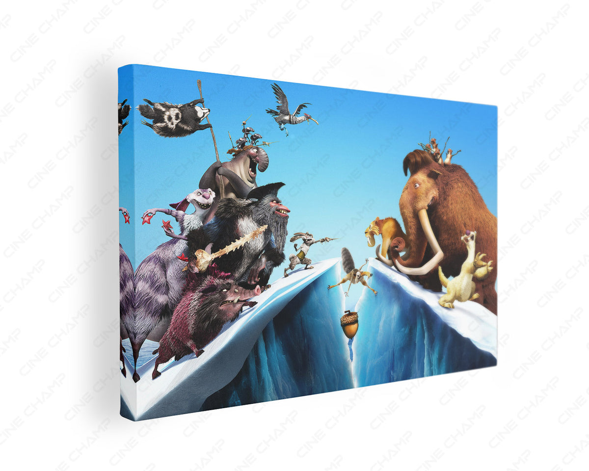 Ice Age canvas wall art