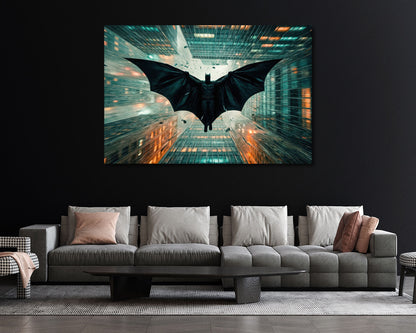 Iconic Batman Pose Canvas Print