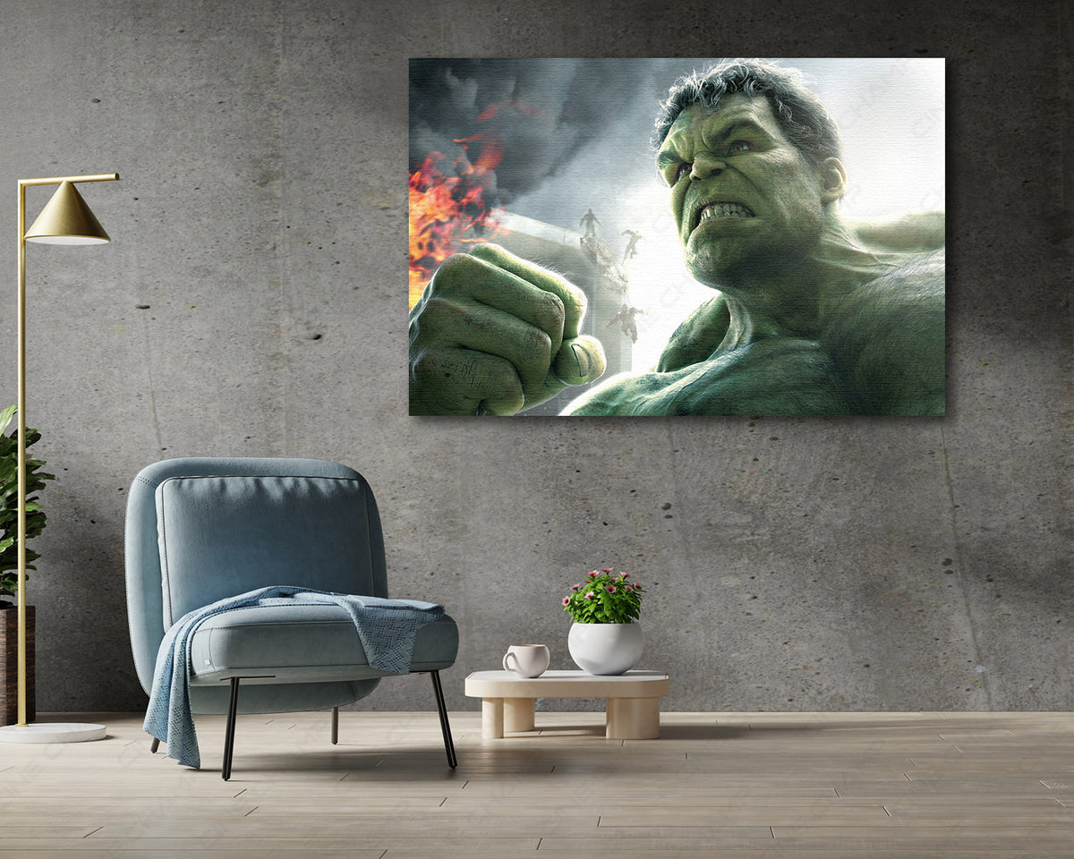 Incredible Hulk canvas print