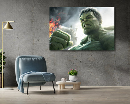 Incredible Hulk canvas print