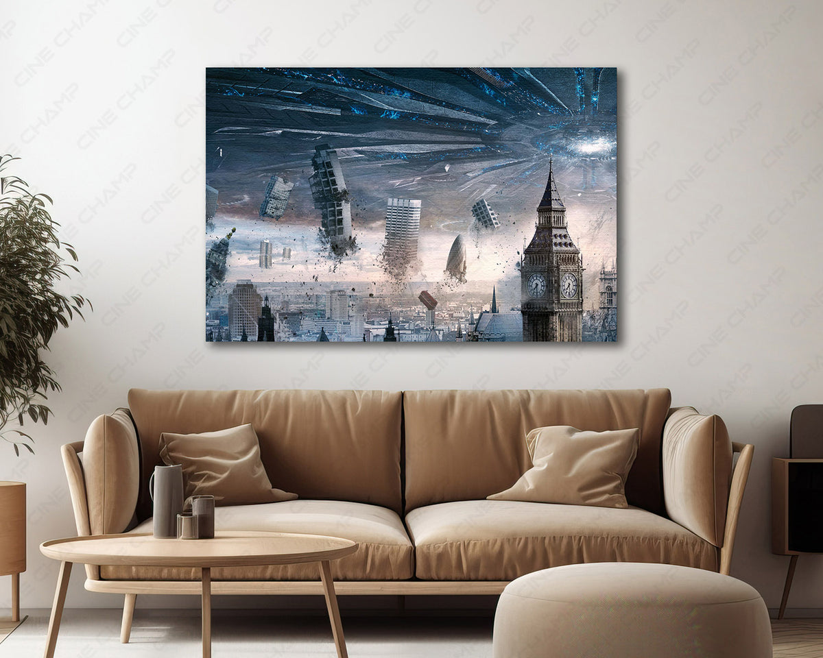 Independence Day Resurgence movie canvas print