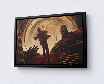 Indiana Jones adventure canvas wall decor