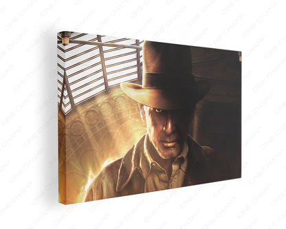 Indiana Jones legendary adventure canvas print