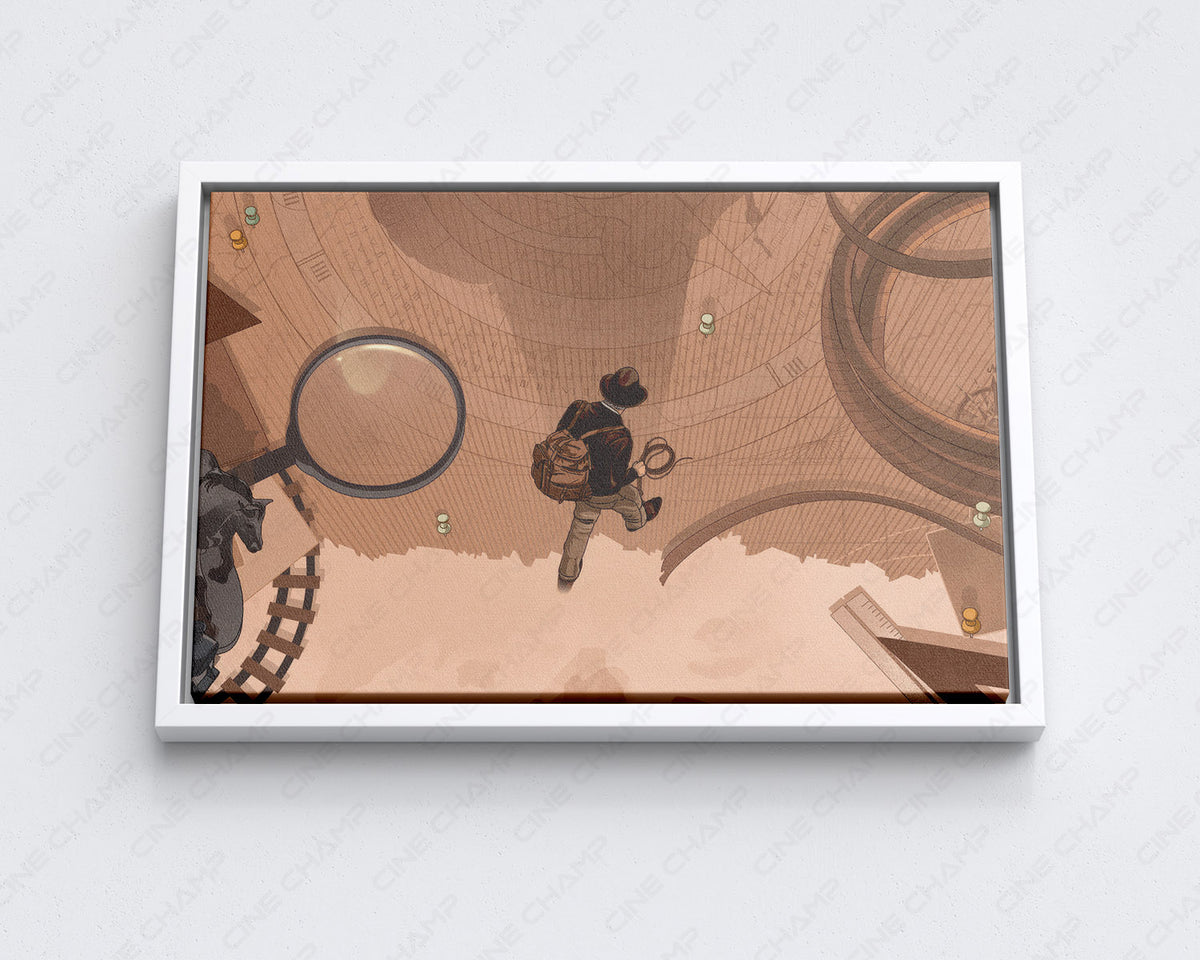 Indiana Jones premium canvas decor