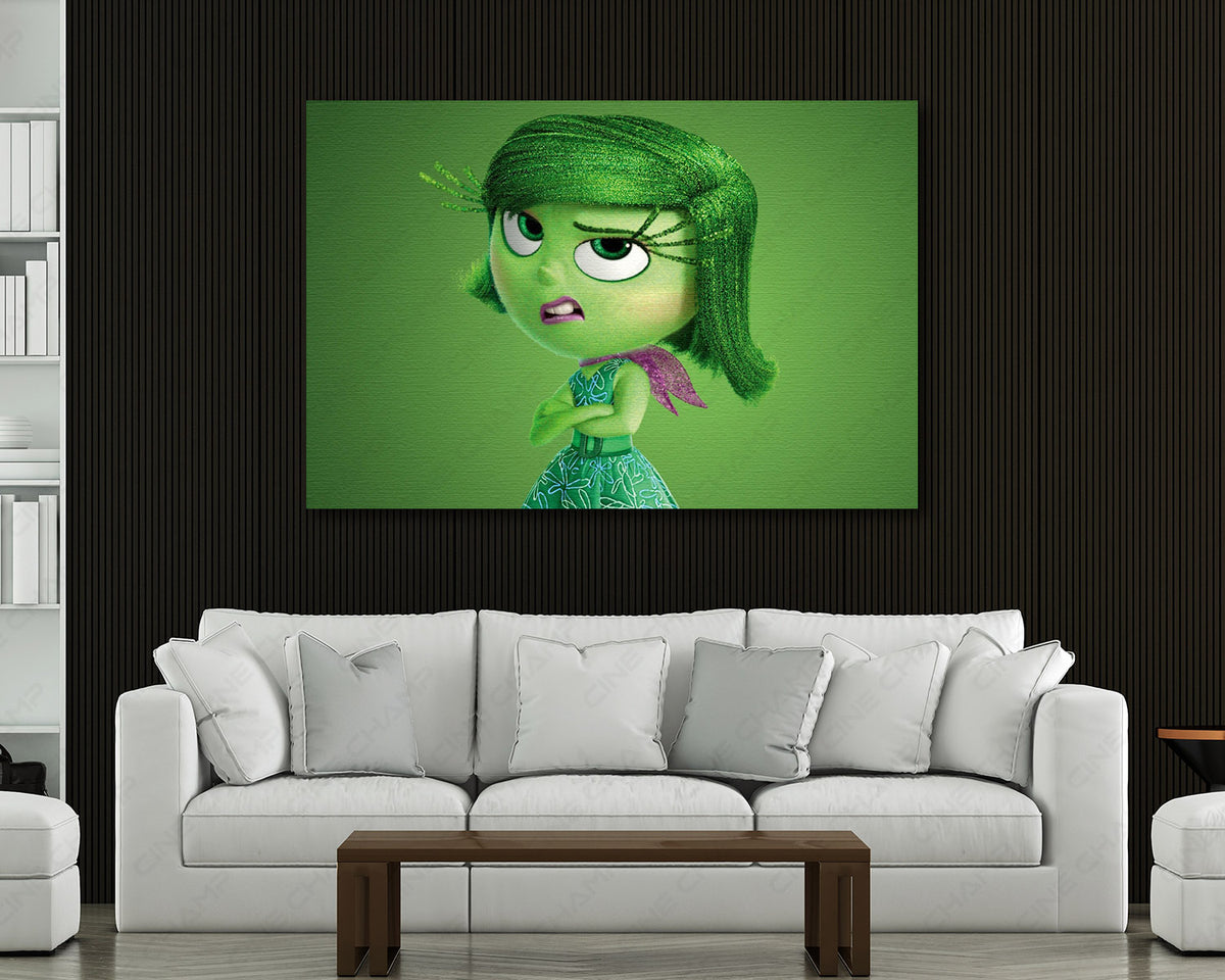 Inside Out Disgust movie artwork