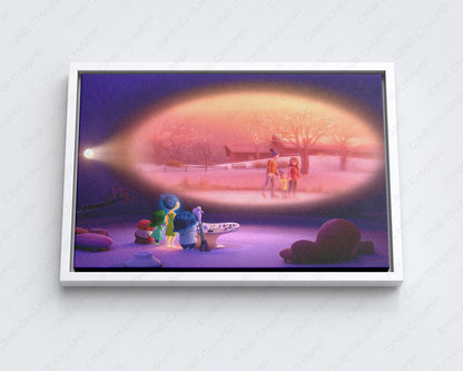 Inside Out canvas for kids bedroom