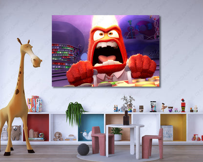 Inside Out character collector wall art