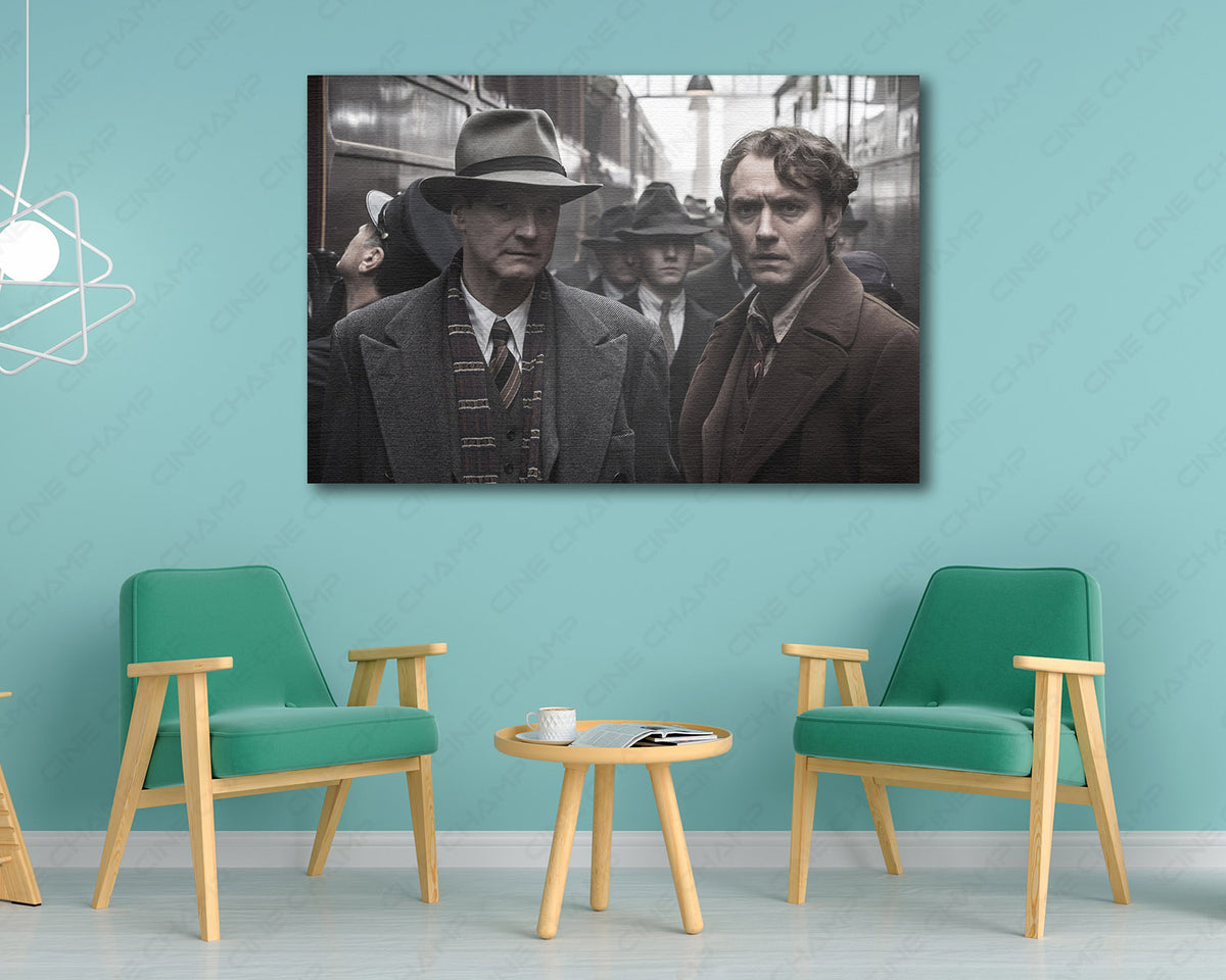 Intelligence and creativity canvas artwork