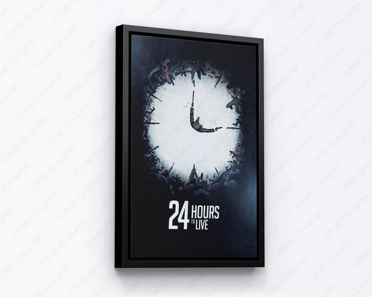 Intense Action Thriller Canvas Art
