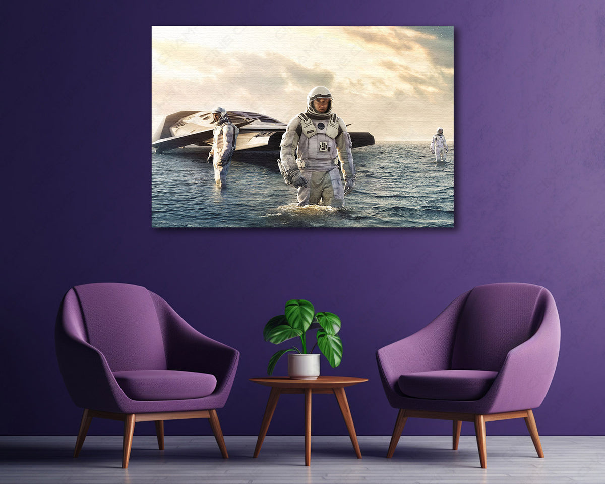 Interstellar canvas for home theater