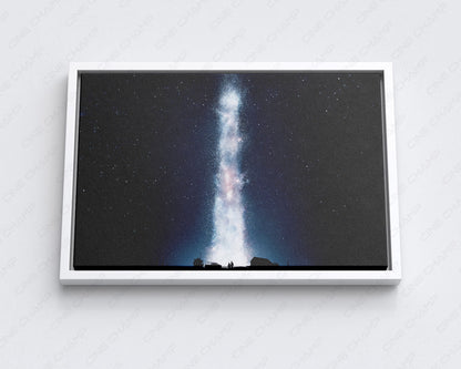 Interstellar space wall decor