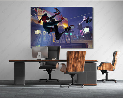 Into The Spider-Verse Character Canvas Artwork