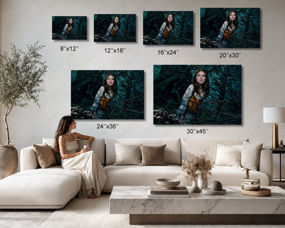 Into the Woods Canvas Print