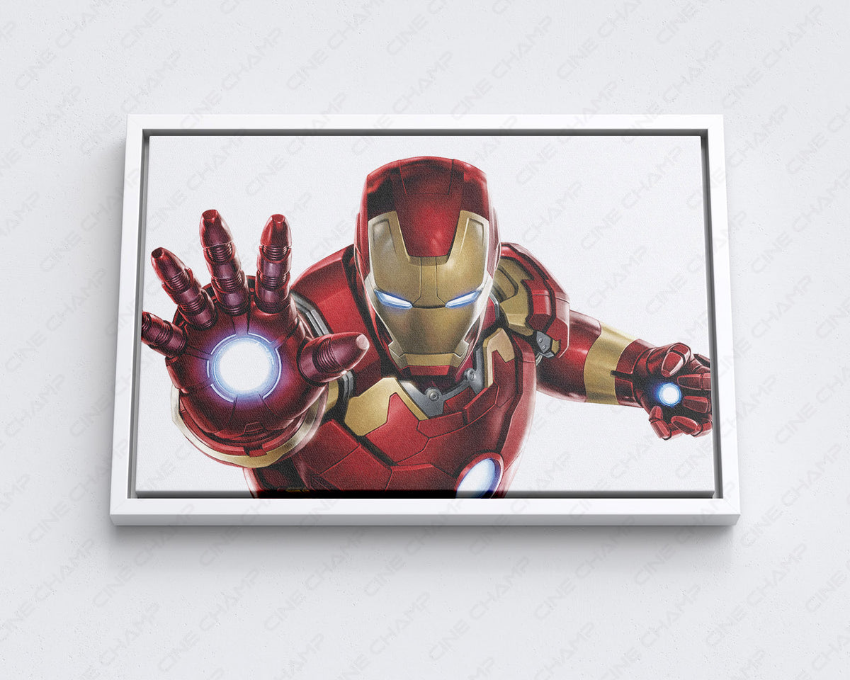 Iron Man canvas for gaming room