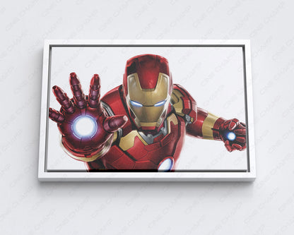 Iron Man canvas for gaming room