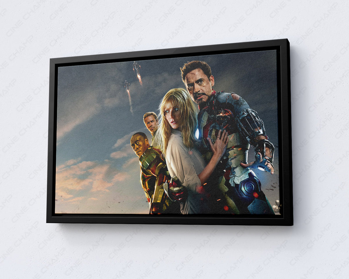 Iron Man cinematic movie canvas