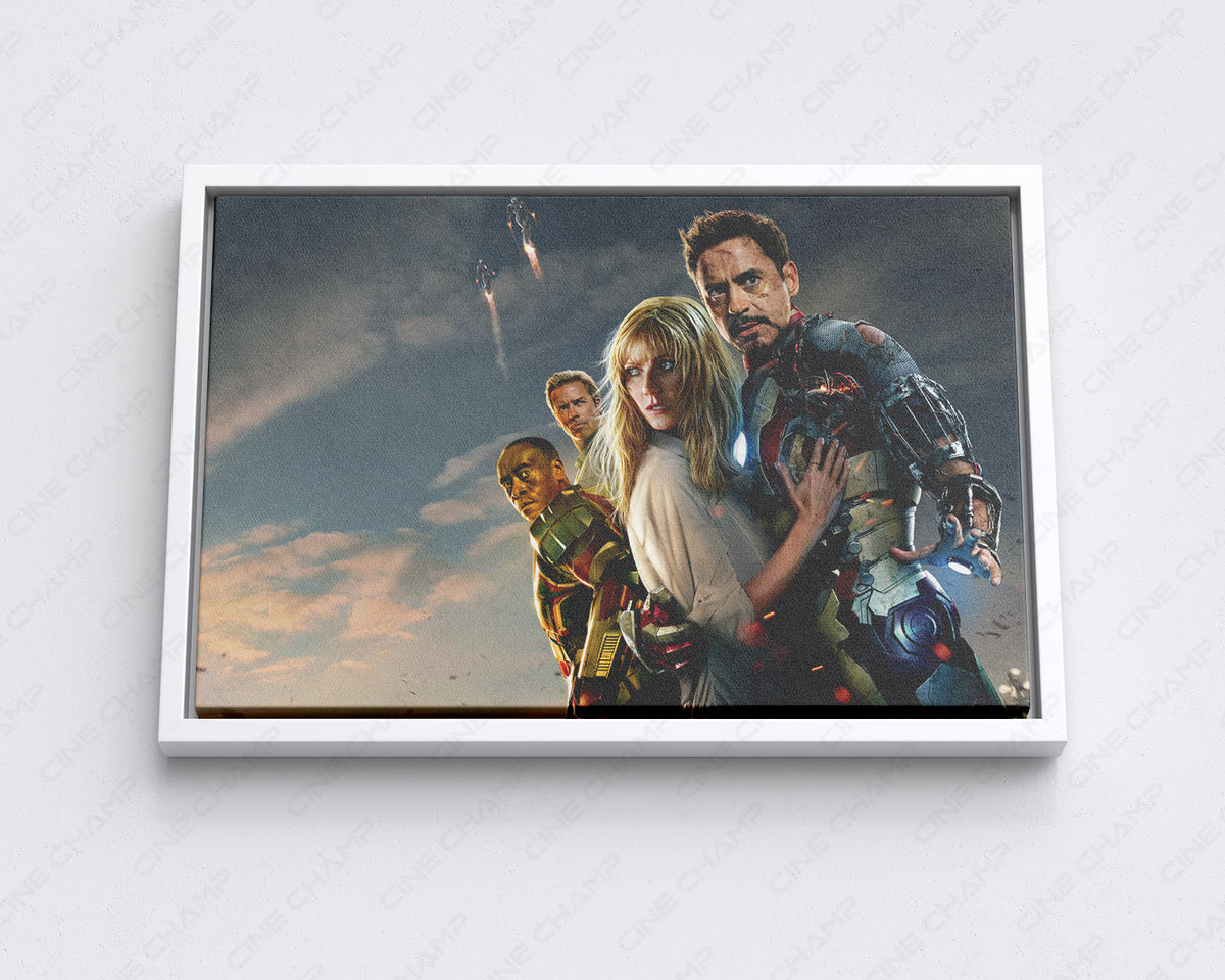 Iron Man gaming room canvas art