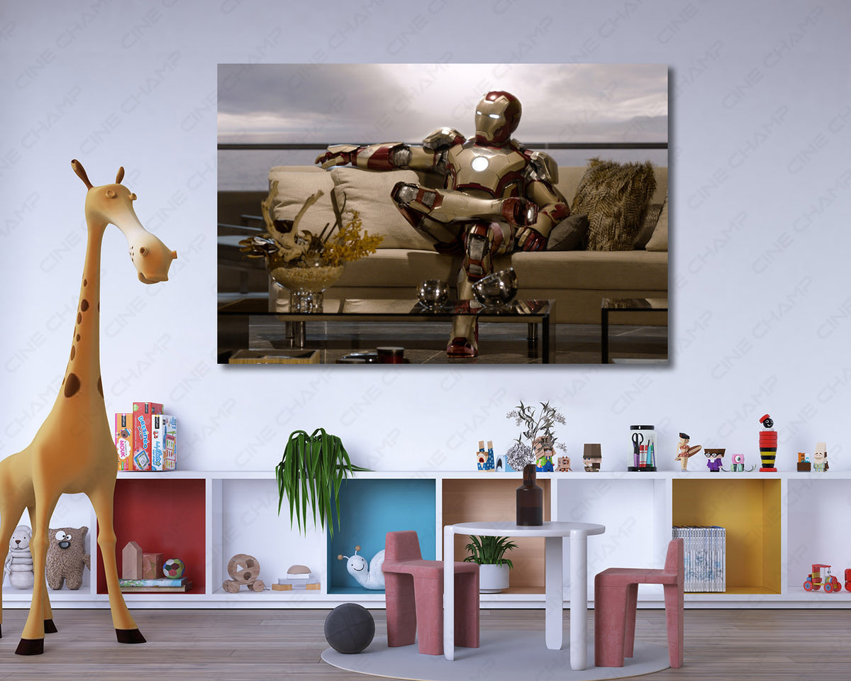 Iron Man wall art canvas print