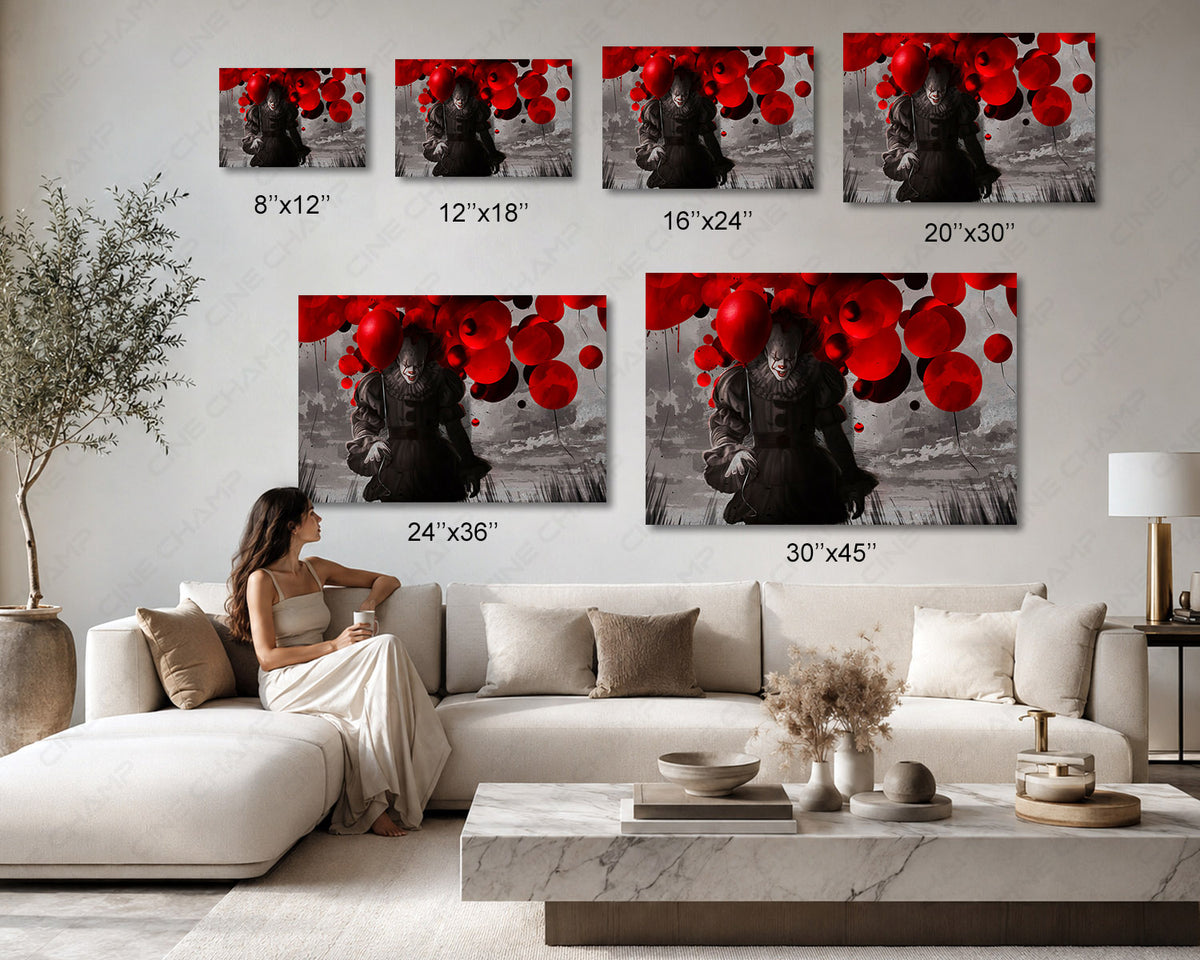 It Chapter Two premium horror wall artwork