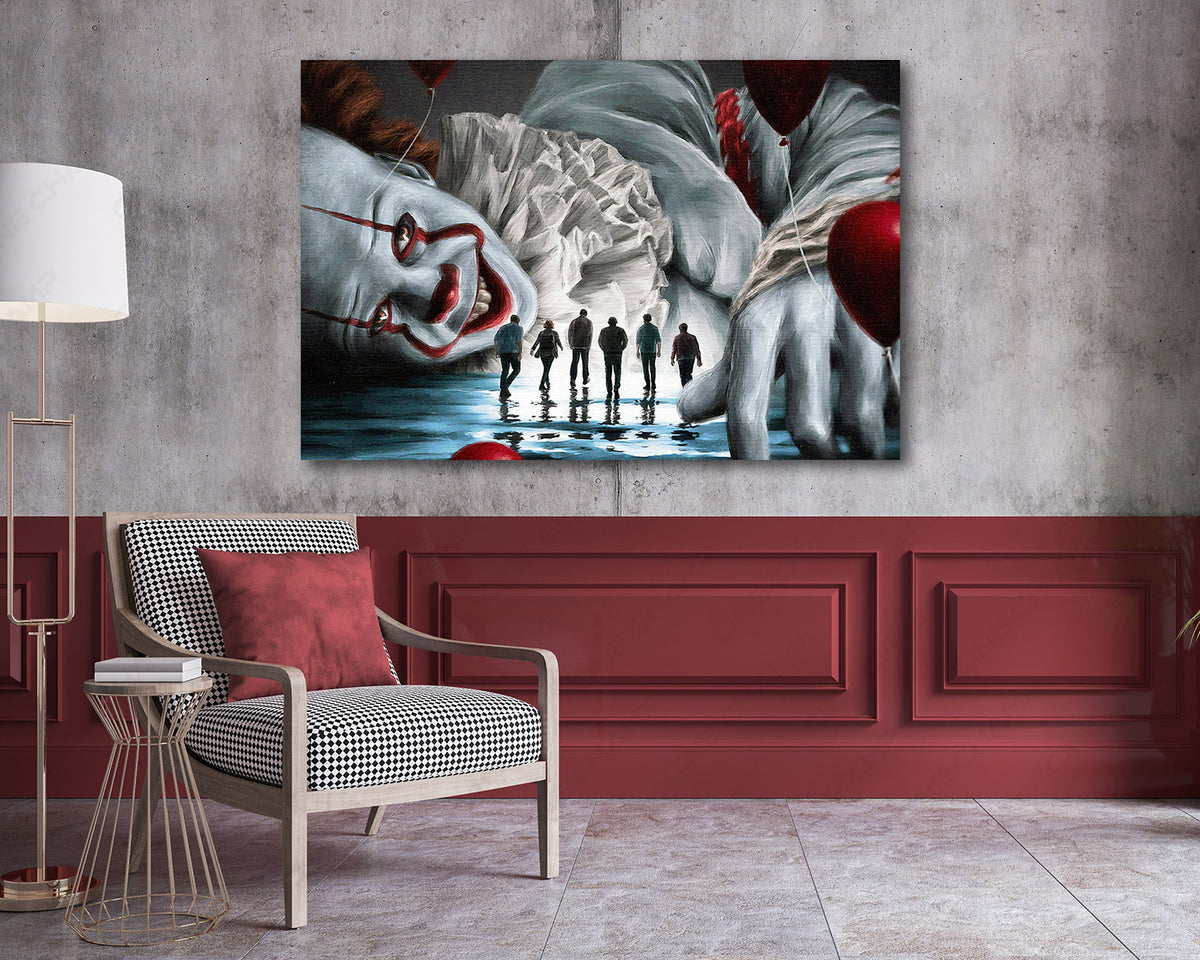 It Pennywise canvas print