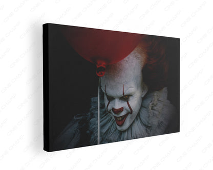 It Pennywise horror canvas print