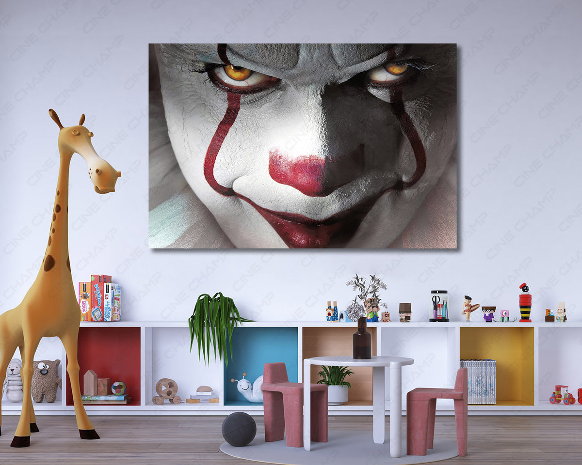 It horror character premium canvas