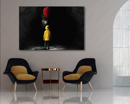 It horror movie canvas print