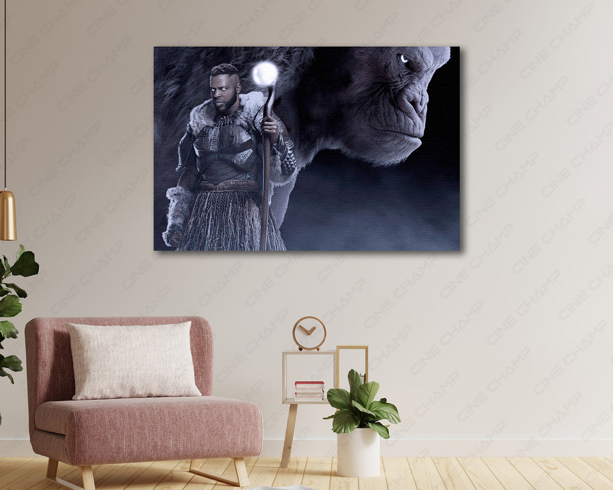 Jabari Tribe canvas print