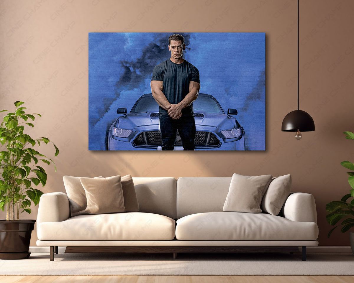 Jakob Toretto Fast Saga canvas print