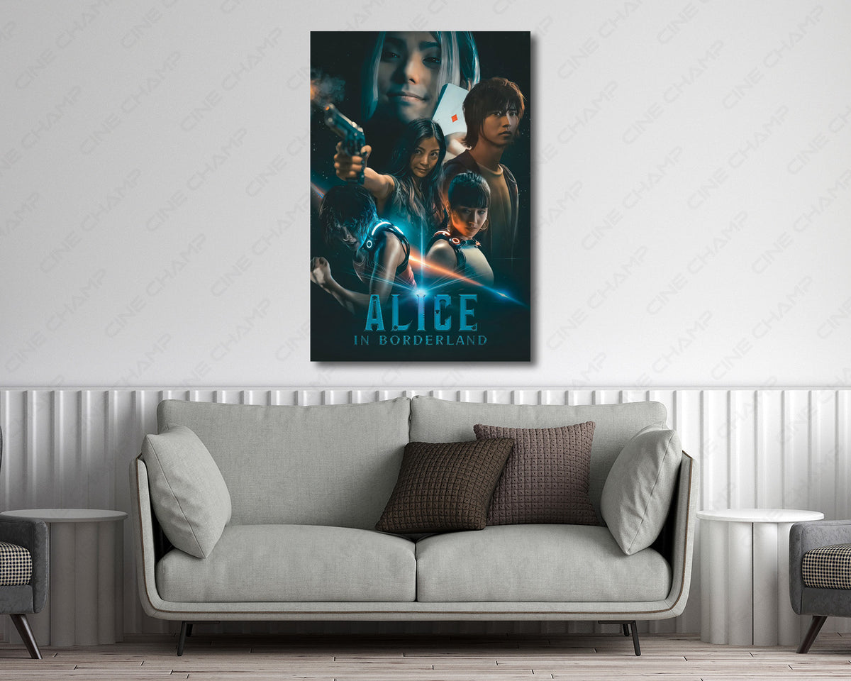 Japanese Dystopian Series Canvas Wall Print