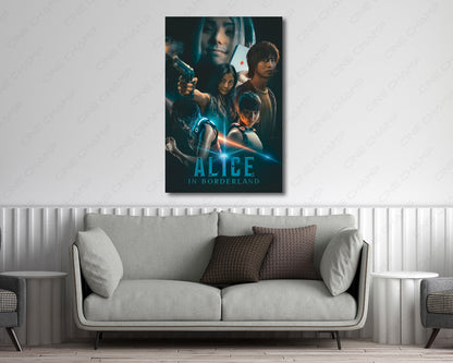 Japanese Dystopian Series Canvas Wall Print