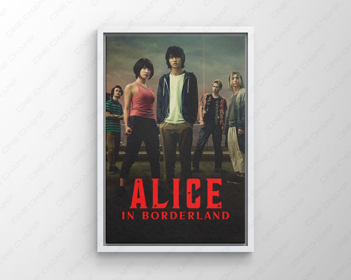 Japanese Dystopian Thriller Canvas Art