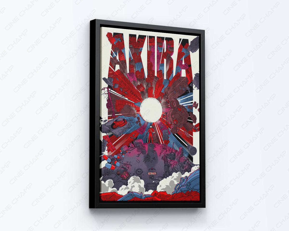 Japanese Science Fiction Akira Canvas Wall Decor