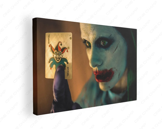 Jared Leto Joker Snyder Cut canvas wall art